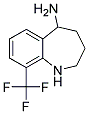 9-TRIFLUOROMETHYL-2,3,4,5-TETRAHYDRO-1H-BENZO[B]AZEPIN-5-YLAMINE Struktur