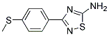 3-[4-(METHYLTHIO)PHENYL]-1,2,4-THIADIAZOL-5-AMINE Struktur