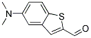 5-DIMETHYLAMINO-BENZO[B]THIOPHENE-2-CARBALDEHYDE Struktur