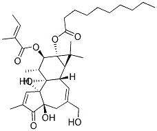 PHORBOL-12-TIGLIATE-13-DECANOATE Struktur