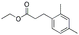 3-(2,4-DIMETHYL-PHENYL)-PROPIONIC ACID ETHYL ESTER Struktur