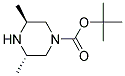 (3S,5S)-3,5-DIMETHYL-PIPERAZINE-1-CARBOXYLIC ACID TERT-BUTYL ESTER Struktur