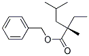 2R-BENZYL-3R,4-DIMETHYLPENTANOIC ACID ETHYL ESTER Struktur