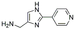 C-(2-PYRIDIN-4-YL-1H-IMIDAZOL-4-YL)-METHYLAMINE Struktur