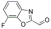 7-FLUOROBENZO[D]OXAZOLE-2-CARBALDEHYDE Struktur