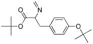 3-(4-TERT-BUTOXY-PHENYL)-2-METHYLENEAMINO-PROPIONIC ACID TERT-BUTYL ESTER Struktur