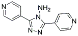 3,5-DIPYRIDIN-4-YL-4H-1,2,4-TRIAZOL-4-AMINE Struktur