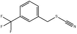 3-(TRIFLUOROMETHYL)BENZYL THIOCYANATE Struktur