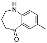 7-METHYL-1,2,3,4-TETRAHYDRO-BENZO[B]AZEPIN-5-ONE Struktur