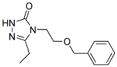 5-ETHYL-4-(2-BENZOXYLETHYL)-2,4-DIHYDRO-1,2,4-TRIAZOL-3-ONE Struktur