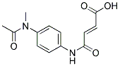 3-[4-(ACETYL-METHYL-AMINO)-PHENYLCARBAMOYL]-ACRYLIC ACID Struktur