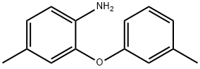 4-METHYL-2-(3-METHYLPHENOXY)ANILINE Struktur