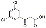 3-(3,5-DICHLORO-PHENYL)-3-OXO-PROPIONIC ACID Struktur