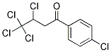 3,4,4,4-TETRACHLORO-1-(4-CHLOROPHENYL)BUTAN-1-ONE, TECH Struktur