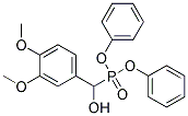 (3,4-DIMETHOXYPHENYL)(DIPHENYLPHOSPHORYL)METHANOL, TECH Struktur