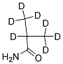 2-METHYLPROPION-D7-AMIDE Struktur