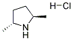 (-)-(2R,5R)-2,5-DIMETHYLPYRROLIDINE, HYDROCHLORIDE, 90% (CONTAINS MESO-ISOMER) Struktur