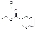 3-ETHOXYCARBONYLQUINUCLIDINE HYDROCHLORIDE Struktur