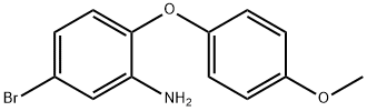 5-BROMO-2-(4-METHOXYPHENOXY)ANILINE Struktur