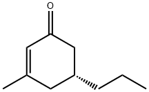 (R)-3-METHYL-5-PROPYL-CYCLOHEX-2-ENONE Struktur