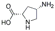 (2S,4S)-4-AMINO-PYRROLIDINE-2-CARBOXYLIC ACID Struktur