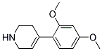 4-(2,4-DIMETHOXY-PHENYL)-1,2,3,6-TETRAHYDRO-PYRIDINE Struktur