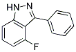 4-FLUORO-3-PHENYL-1H-INDAZOLE Struktur