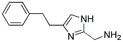 C-(4-PHENETHYL-1H-IMIDAZOL-2-YL)-METHYLAMINE Struktur