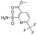 METHYL 2-AMINOSULFONYL-6-TRIFLUOROMETHYL NICOTINATE Struktur