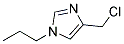 4-CHLOROMETHYL-1-PROPYL-1H-IMIDAZOLE Struktur