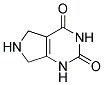 6,7-DIHYDRO-1H-PYRROLO[3,4-D]PYRIMIDINE-2,4(3H,5H)-DIONE Struktur