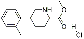 METHYL 5-O-TOLYLPIPERIDINE-2-CARBOXYLATE HYDROCHLORIDE Struktur