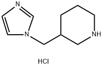 3-IMIDAZOL-1-YLMETHYL-PIPERIDINEHYDROCHLORIDE Struktur