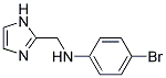 (4-BROMO-PHENYL)-(1H-IMIDAZOL-2-YLMETHYL)-AMINE Struktur