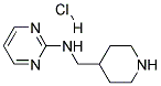 PIPERIDIN-4-YLMETHYL-PYRIMIDIN-2-YL-AMINE HYDROCHLORIDE Struktur