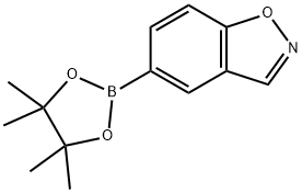 5-(4,4,5,5-TETRAMETHYL-1,3,2-DIOXABOROLAN-2-YL)BENZO[D]ISOXAZOLE, 837392-66-2, 結(jié)構(gòu)式