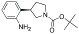 (R)-TERT-BUTYL 3-(2-AMINOPHENYL)PYRROLIDINE-1-CARBOXYLATE Struktur