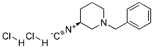 (S)-(+)-1-BENZYL-3-ISOCYANOPIPERIDINE DIHYDROCHLORIDE Struktur