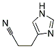 3-(1H-IMIDAZOL-4-YL)-PROPIONITRILE Struktur