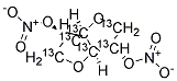 ISOSORBIDE-13C6 DINITRATE Struktur