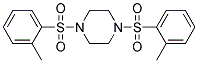 N,N'-BIS(O-TOLUENESULFONYL)PIPERAZINE Struktur