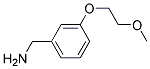 3-(2-METHOXY-ETHOXY)-BENZYLAMINE Struktur