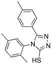 4-(2,5-DIMETHYLPHENYL)-5-(4-METHYLPHENYL)-4H-1,2,4-TRIAZOLE-3-THIOL Struktur