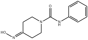 4-(HYDROXYIMINO)-N-PHENYLPIPERIDINE-1-CARBOXAMIDE Struktur