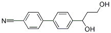 4'-(1,3-DIHYDROXY-PROPYL)-BIPHENYL-4-CARBONITRILE Struktur