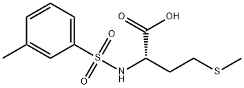 HOMOCYSTEINE, S-METHYL-N-[(3-METHYLPHENYL)SULFONYL]- Struktur