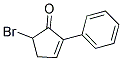 5-BROMO-2-PHENYL-CYCLOPENT-2-ENONE Struktur