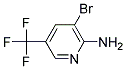 6-AMINO-5-BROMO-3-(TRIFLUOROMETHYL)PYRIDINE Struktur