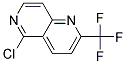 5-CHLORO-2-(TRIFLUOROMETHYL)-1,6-NAPHTHYRIDINE Struktur