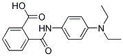 N-(4-DIETHYLAMINO-PHENYL)-PHTHALAMIC ACID Struktur